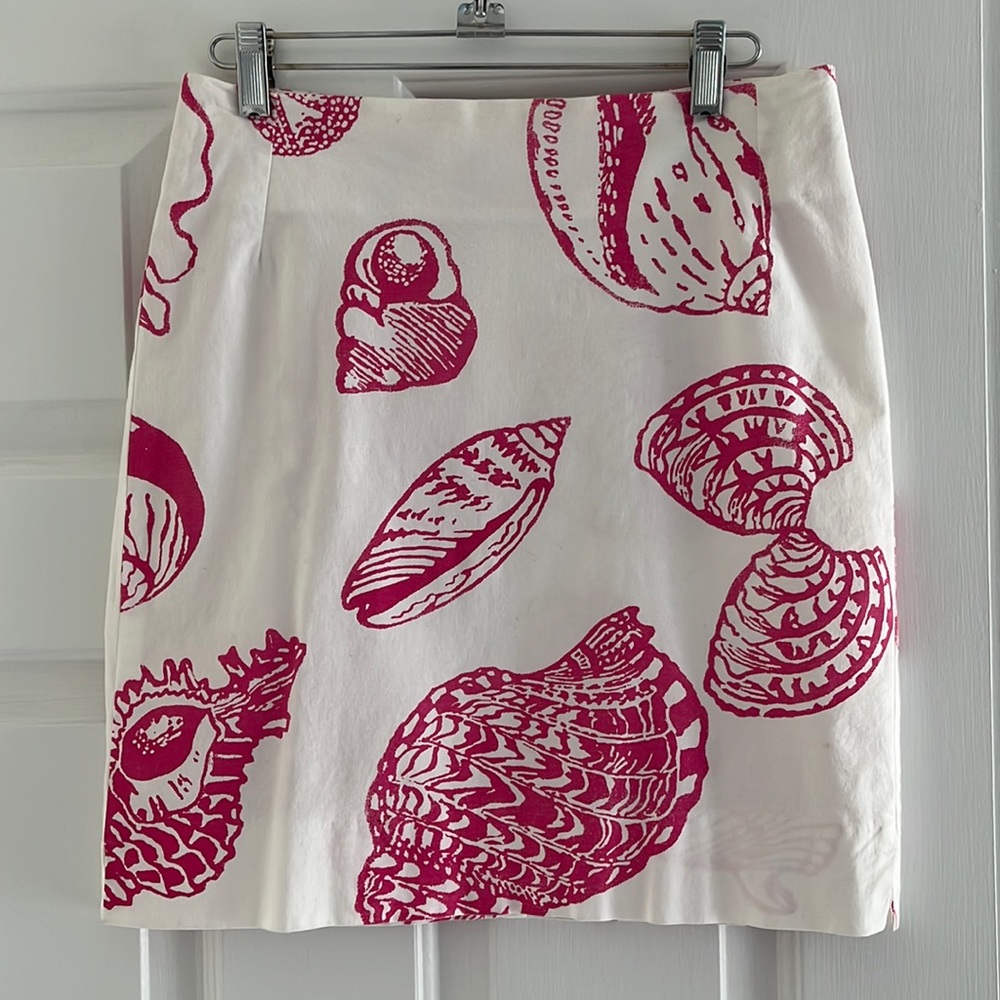 Bahama Hand Prints - Cute bright summer skirt